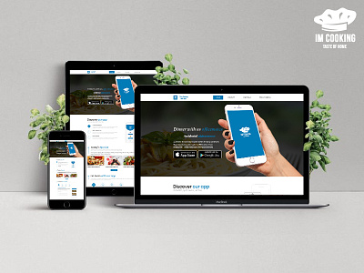 I m Cooking App And Web android ios ui uidesign ux website design
