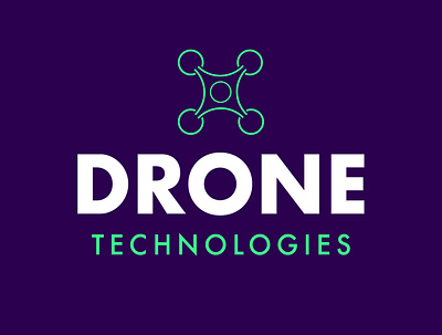 Drone Logo brand branding design drone icon logo logo design logodesign technology ui vector