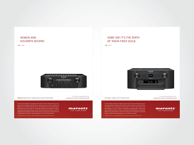 Marantz Print Advertisements