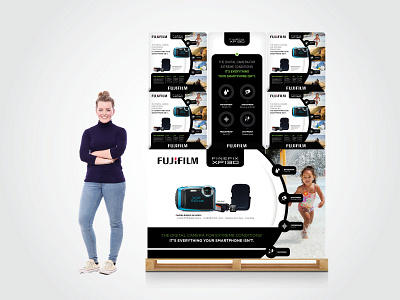 Various Instore Display Concepts brand design branding design fujifilm instax point of purchase point of sale print