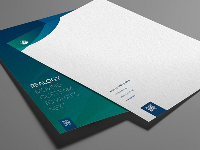 Realogy Stationary System brand identity branding design print stationary design stationary system