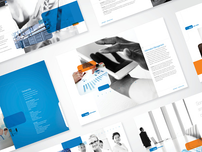Konica Minolta Brochure design konica minolta marketing collateral print
