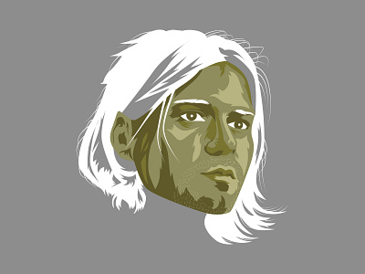 Kurt Cobain band drawing fine arts history illustration music nirvana singer vector