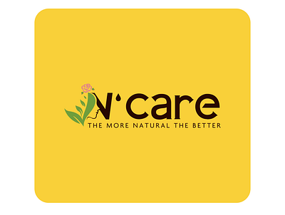 N'CARE brand identity branding creation design logo design logos logotype natural package package design print vector yellow