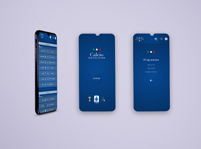 App Mobile - Calcio Score creation design ui