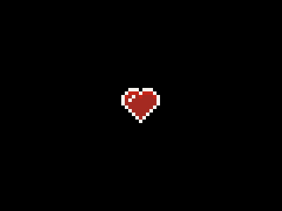Heart Animate Dribbble animated game gif heart quest love pixel