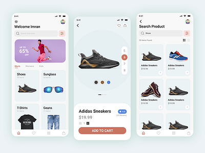 Ecommerce App UI Design app ui ecommerce figma ui ui design