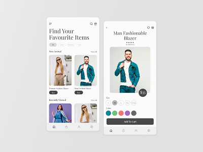 E-Commerce App UI Design app design app ui design ecommerce ecommerce app figma shop app shopping app design ui ux