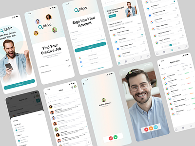 JobBoard App Complete UI UX