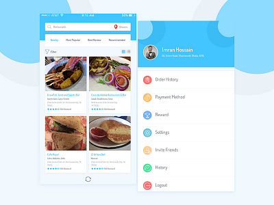 Food App Restaurants App UI UX app food ios restaurants ui ux