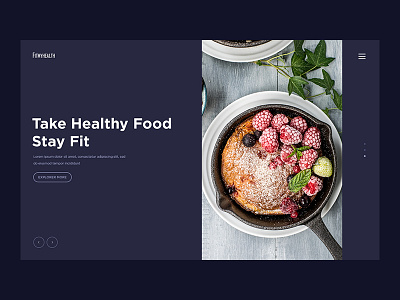 Food Restaurants Website Header cafe food header psd restaurants ui uxdesign uxm uidesign webdesign webpsd webui