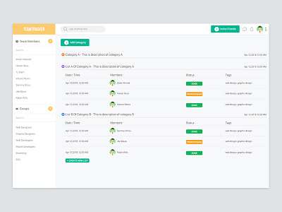 Task Management Dashboard UI adminpanel admintemplate dashboard dashboardui task taskmanagement ui uidesign ux