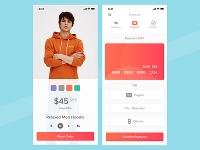 Fashion Ecommerce App UI Design app appdesign appui clean ecommerce fashion ios minimal shopping ui userexperience userinterface