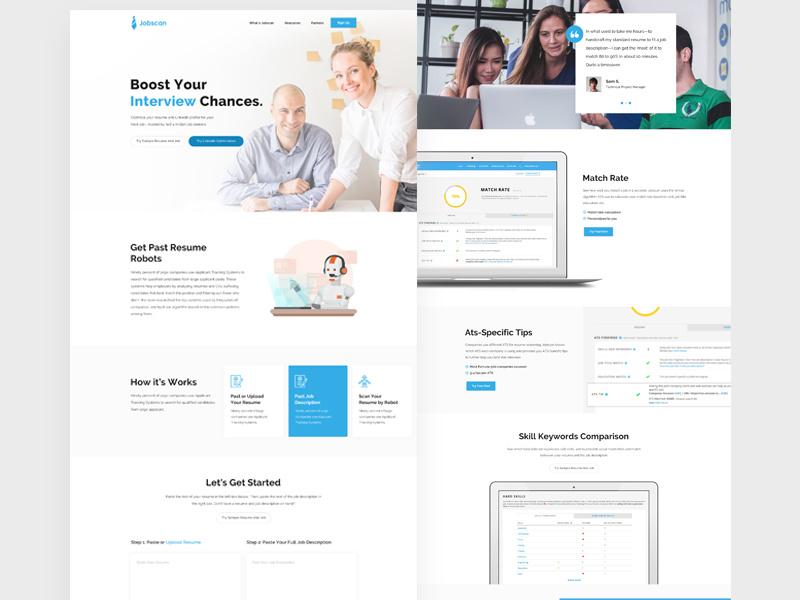 Job Board Website Design by Imran Hossain on Dribbble