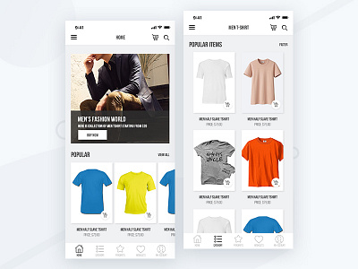 Ecommerce App UI Design in Sketch Free app design app ui design app ui kit ecommerce app ecommerce design ui design ui ux user interface