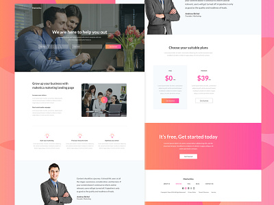 Marketing Landing Page