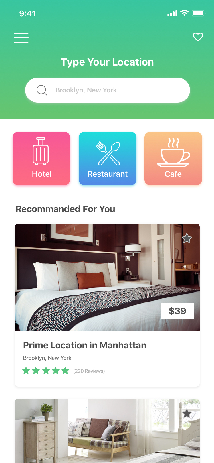 Hotel Booking App Ui Design By Imran Hossain On Dribbble