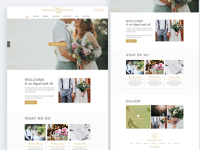 Wedding Management Wesbite Design ui design ui ux user experience design user interface design ux design web design wedding weeding website