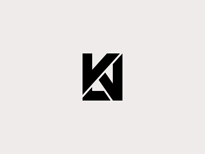 KLN logo branding design illustration illustrator k kln l logo minimal monogram monogram logo n typography
