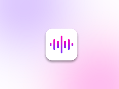Daily UI Challenge #005 005 app app icon application audio daily ui challenge daily ui challenge 005 dailyui graphic design icon phone podcast ui