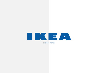 Ikea app | Digital totem app branding design experience furnishing graphic design home ikea totem ui ux web