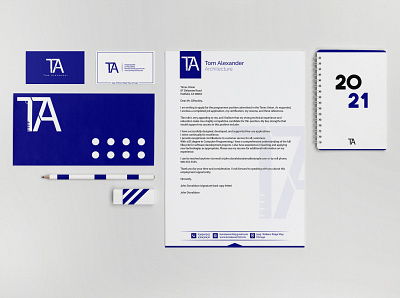 Tom Alex "Brand identity" artwork brand brand identity branding business card design logo minimal typography vector