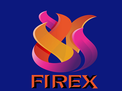 Firex Logo  fire logo  modren fire logo  logofolio Minimal Log