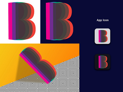 B letter logo modern logo design alphabet logo b 3d logo b letter b letter logo b letter modern logo creative logo illustration logo design modern logo 2020