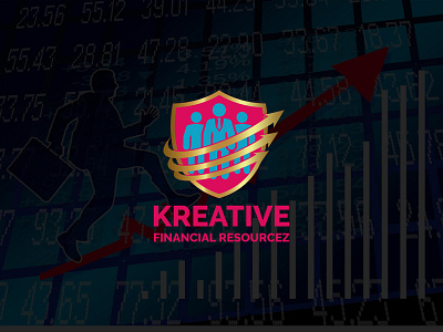 Kreative Financial Resourcez logo | Financial logo best logo design creative logo