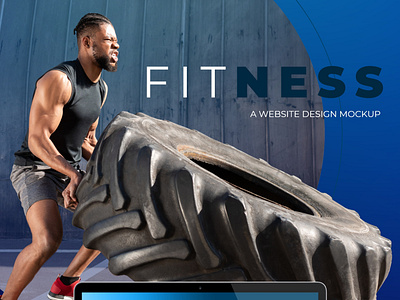 Fitness Website Mockup