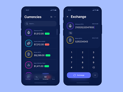 Cryptocurrency application