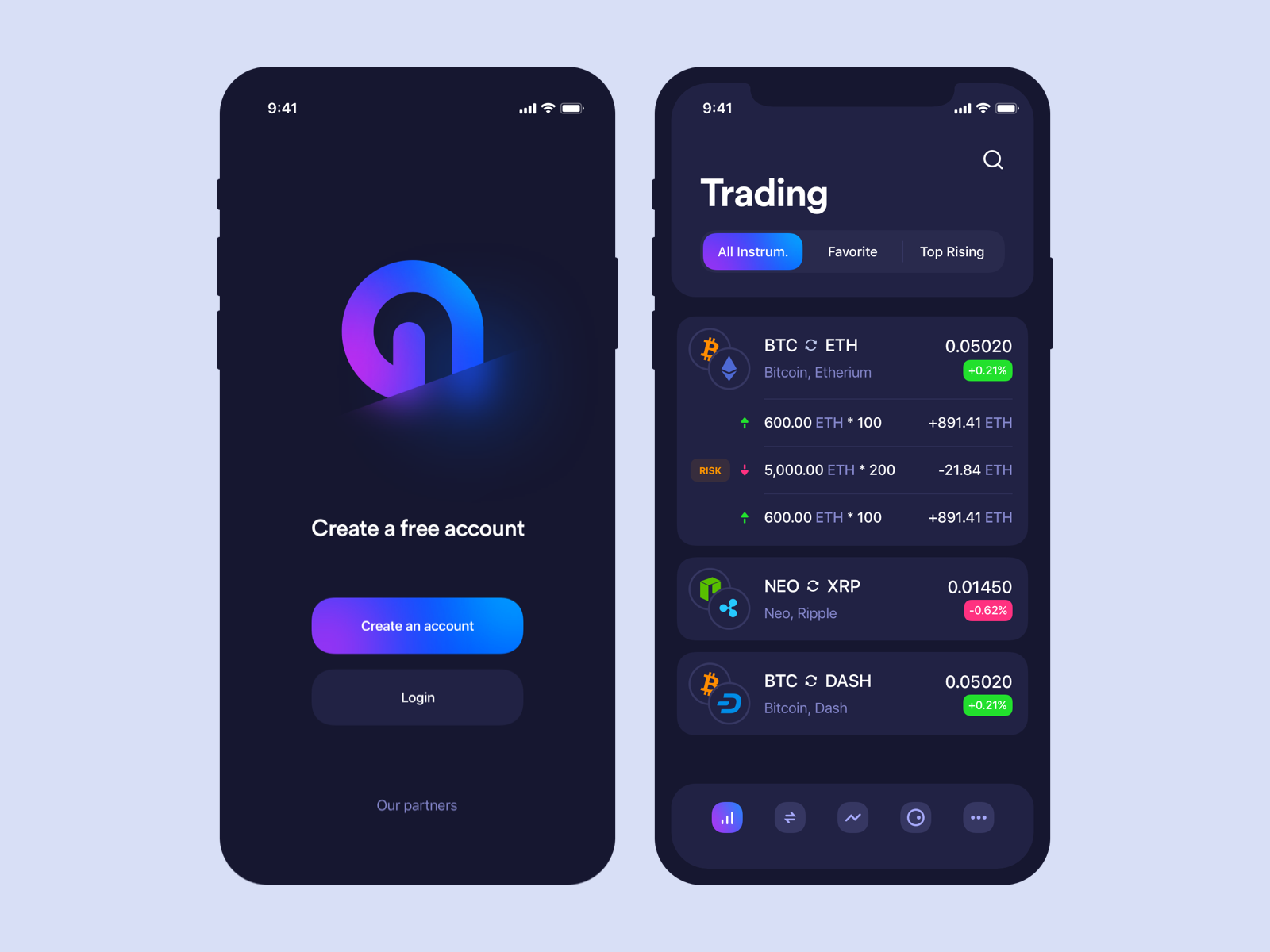 cryptocurrency ios app