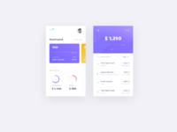 Cards Dashboard by Alex Arutuynov 🤘 on Dribbble