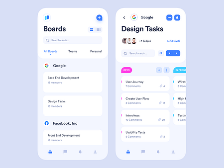 Task Management by Alex Arutuynov 🤘 on Dribbble