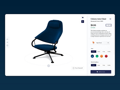 3D Configurator for Furniture Store 3d 3dconfigurator design uiux ux