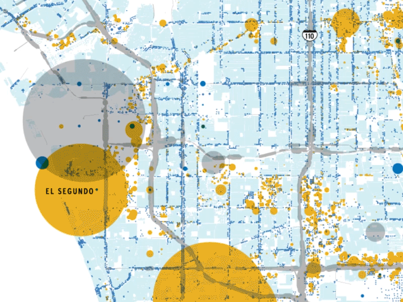 Pollution Visualization arcmap cartography data visualization gis maps