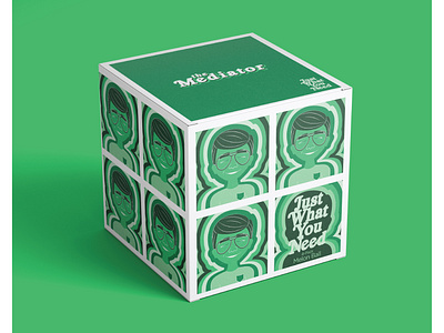 “Mediator” INFP Personality Cocktails 4-Pack branding design illustration mockups package design packaging typography vector