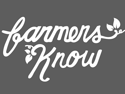 Farmers know logo