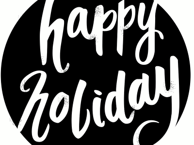 Holiday Typography