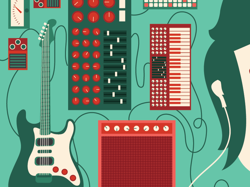 Instruments by Ashley Seo on Dribbble