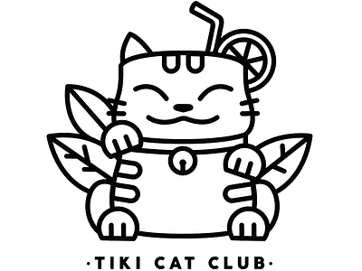 Tiki Cat Club logo