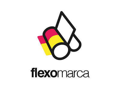 Flexomarca brand designer design flexography logo print