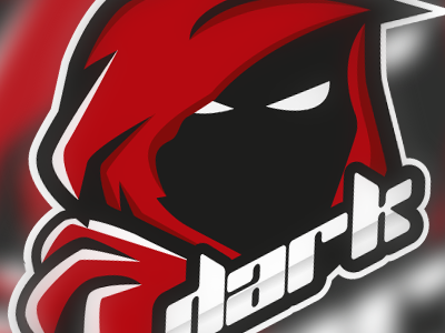 Dark Logo dark esports grim hood mascot reaper