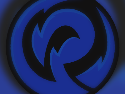 Percept Logo blue esports logo p sports logo