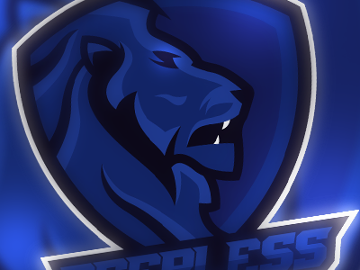 Peerless Logo esports lion logo mascot sports