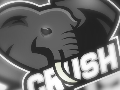 Elephant Logo crush elephant esports logo sports
