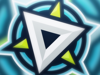 D Logo blue d green logo palette
