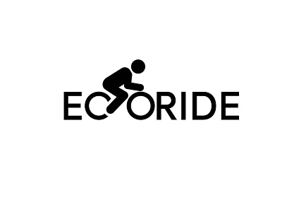Ecoride Logo branding design illustration logo vector