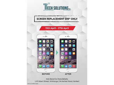 Tech Solutions Screen Replacement