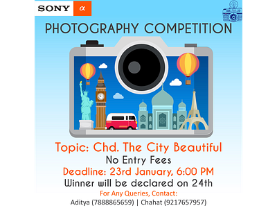 Photography Competition branding competition design poster social media design socialmedia